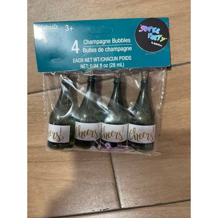 Burbujas de año nuevo