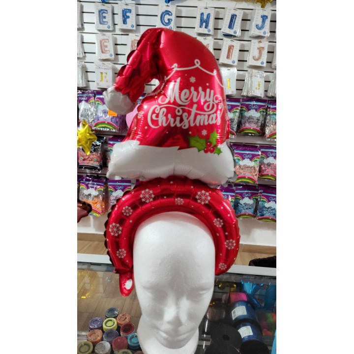 Diadema de Santa Claus inflable