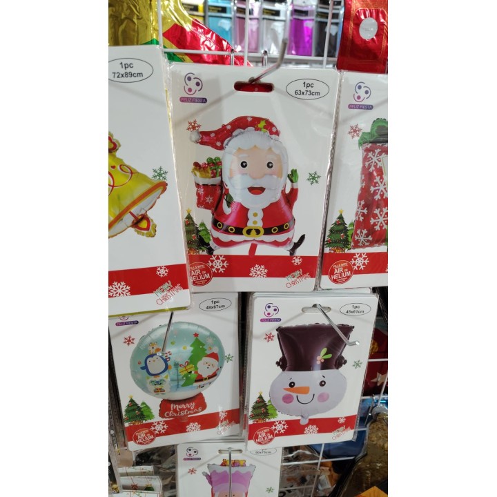 Globo figuras de Navidad
